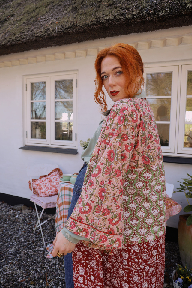 Spring Blossom Kimono | Red