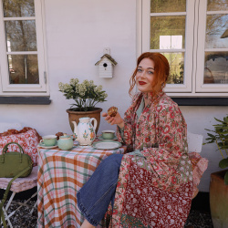 Spring Blossom Kimono | Red