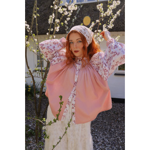 Spring Blossom Plum Blouse | S/M