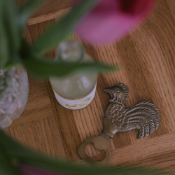 Spring Hen Metal Bottle Opener