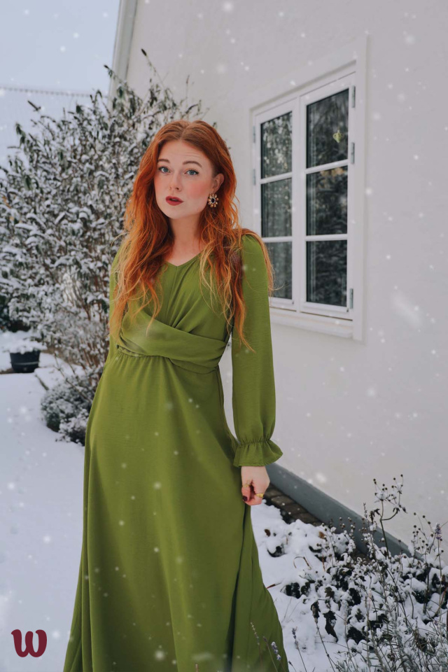 Spring is Green Maxi Dress 