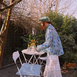 Spring Picnic White Skirt 