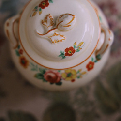 Royal Adams Ivory Floral Jug 