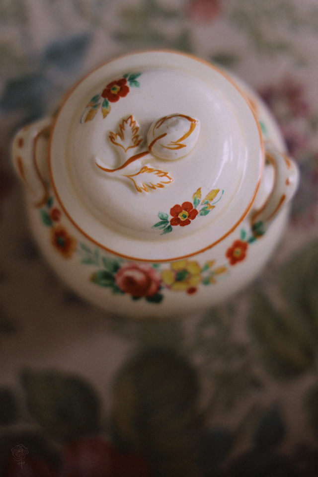 Royal Adams Ivory Floral Jug 