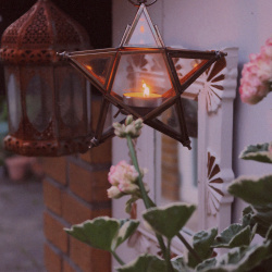 SPRING OFFER! Star Brass Lantern 