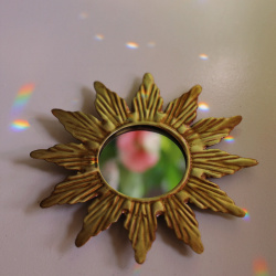 Stellar Brass Mirror 