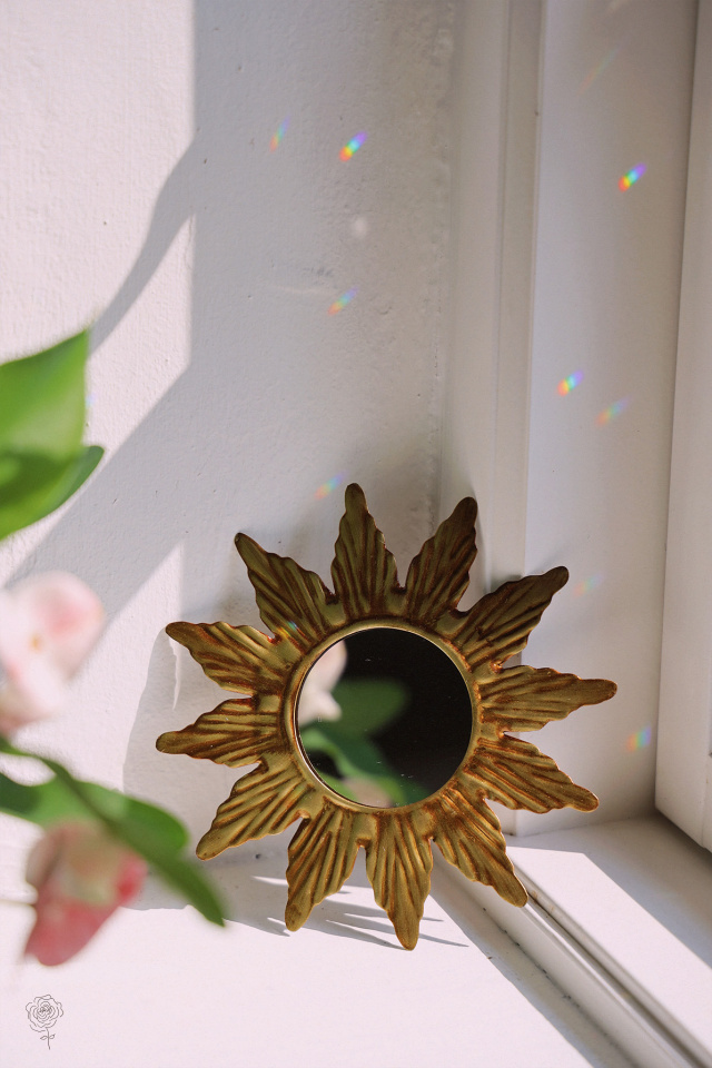 Stellar Brass Mirror 