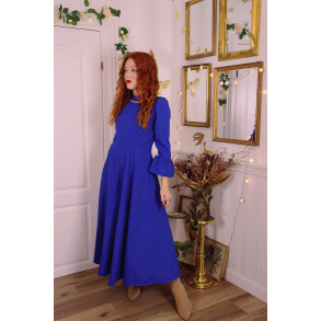 Stunning Blue Vintage Dress | M