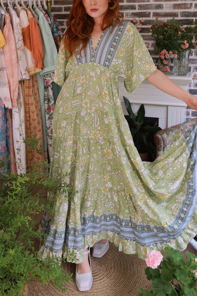 Summer Sun Boho Maxi Dress 