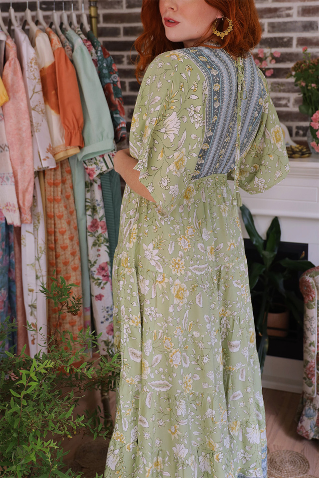 Summer Sun Boho Maxi Dress 