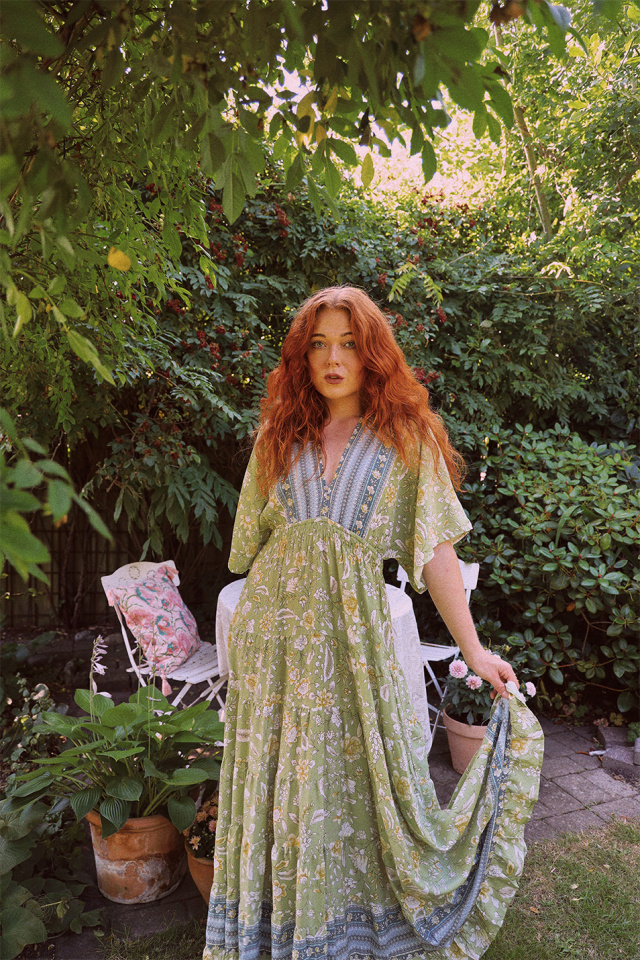 Summer Sun Boho Maxi Dress 