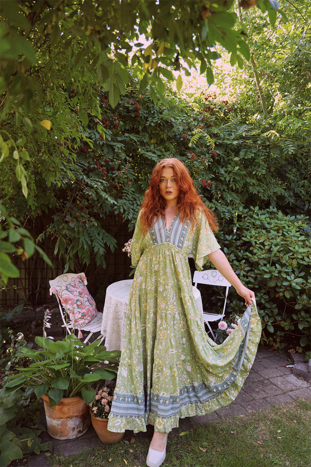 Summer Sun Boho Maxi Dress 