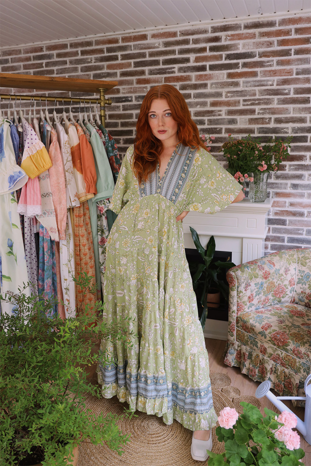 Summer Sun Boho Maxi Dress 