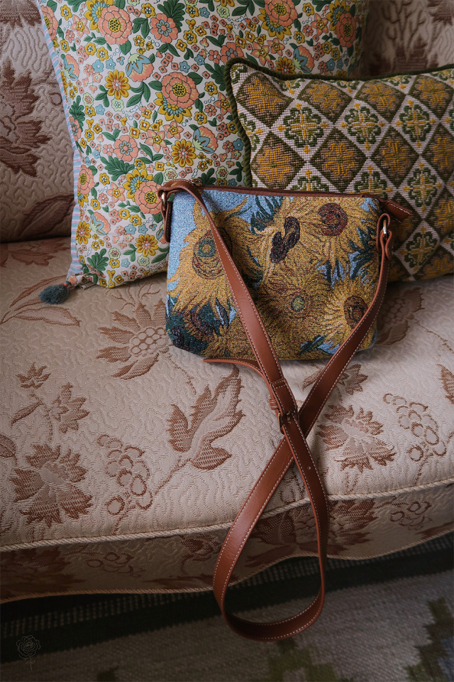 Van Gogh Sunflower | Cross Body Bag