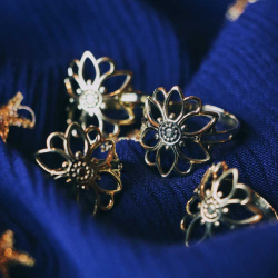 Sunflower Brass Ring 