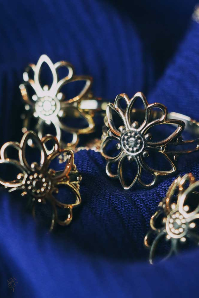 Sunflower Brass Ring 