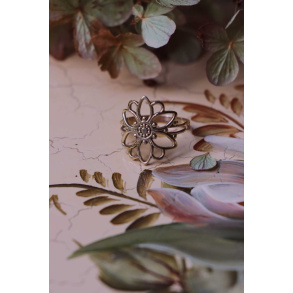Sunflower Brass Ring 