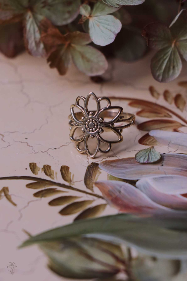 Sunflower Brass Ring 