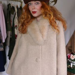 Super Chic 60's Vintage Coat | S