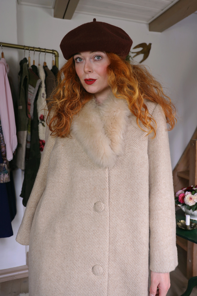 Super Chic 60's Vintage Coat | S