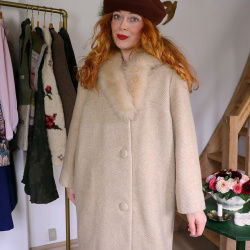 Super Chic 60's Vintage Coat | S