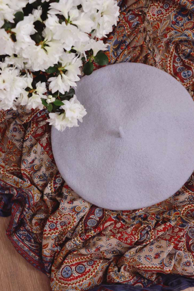 Super Light Blue Beret 