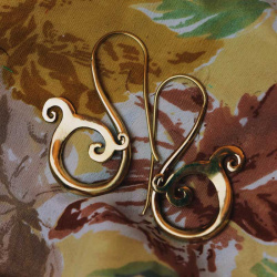 Swan Earrings 