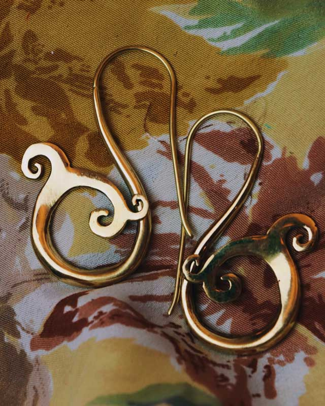 Swan Earrings 
