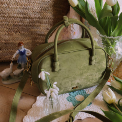 Sweet Olive Hangbag | w. Shoulder strap