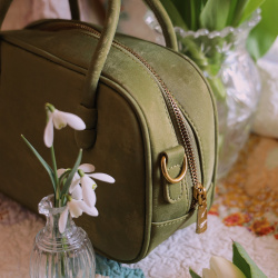 Sweet Olive Hangbag | w. Shoulder strap