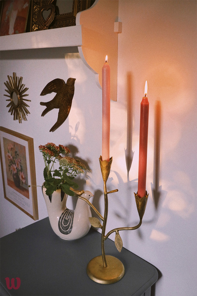 Trianon Bird Candleholder 