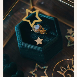 人気BOHOスタイル【Bahgsu Jewels】BLOOSSOMリング Blossom Ring || Moonstone - Bahgsu
