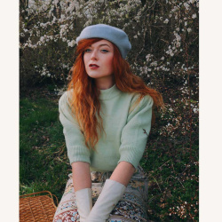 Super Light Blue Beret 