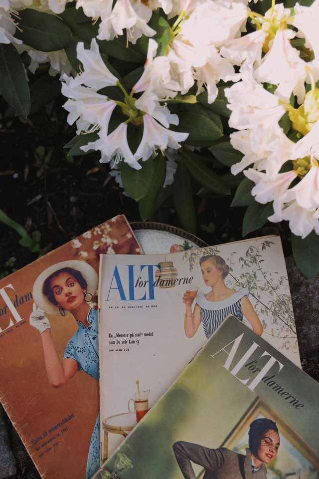 Danish Vintage Women Magazines 1955