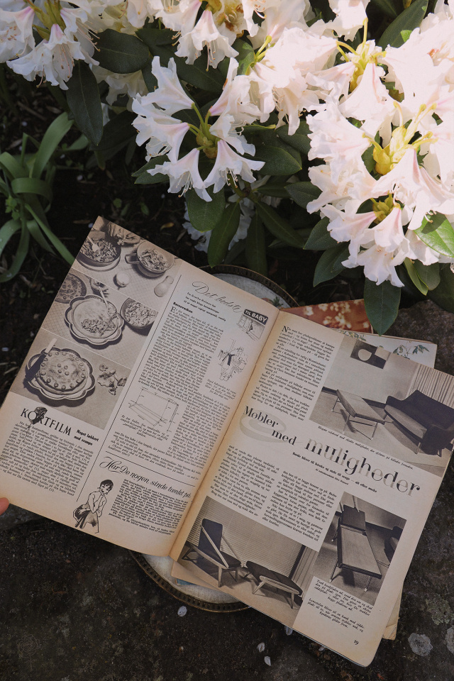 Danish Vintage Women Magazines 1955