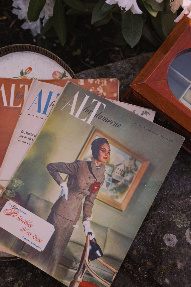Danish Vintage Women Magazines 1955