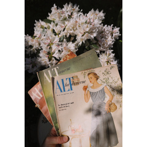 Danish Vintage Women Magazines 1955