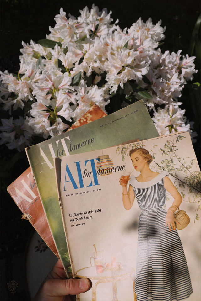 Danish Vintage Women Magazines 1955