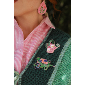 Watering Can Brooch