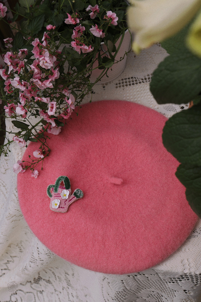 Watering Can Brooch