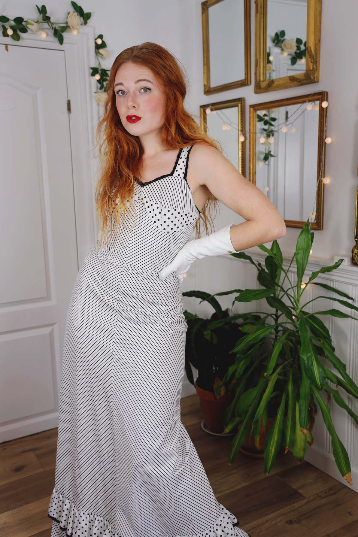 【新品】andresd many way vintage dress S many way vintage dress | ANDRESD