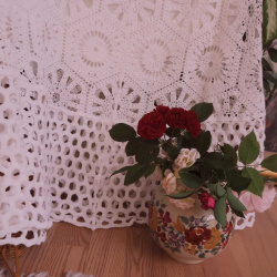 Spring Picnic White Skirt 