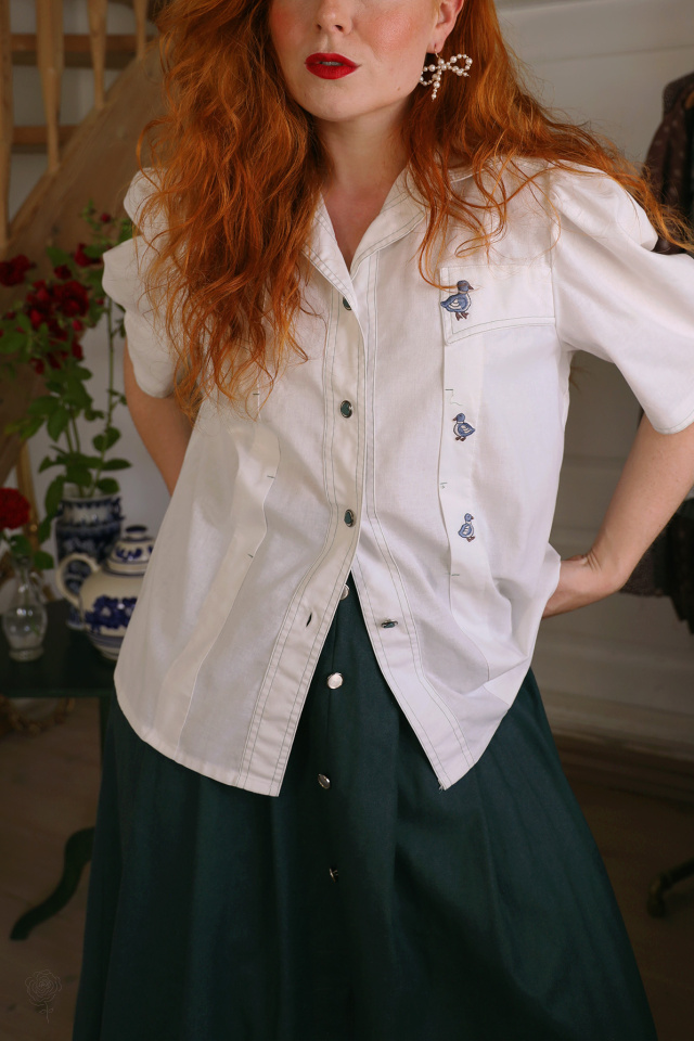 White Duck Vintage Top | L