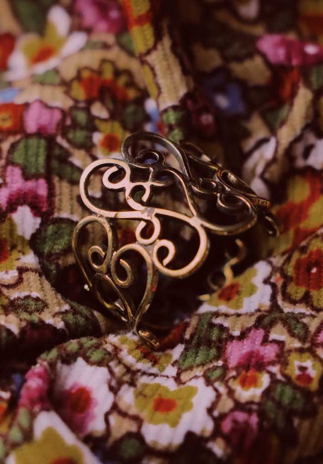 Wild Ivy Brass Ring