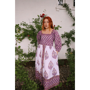 Wildflower Purple Bohemia Dress 