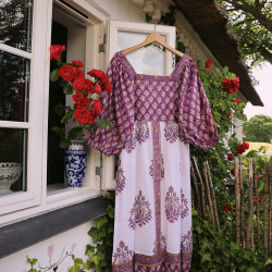 Wildflower Purple Bohemia Dress 