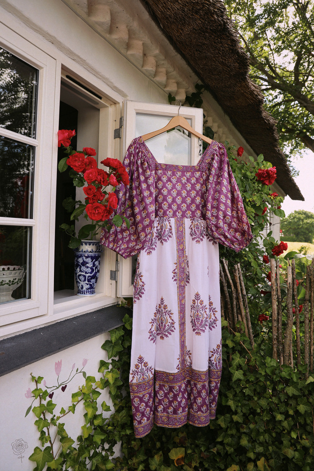 Wildflower Purple Bohemia Dress 