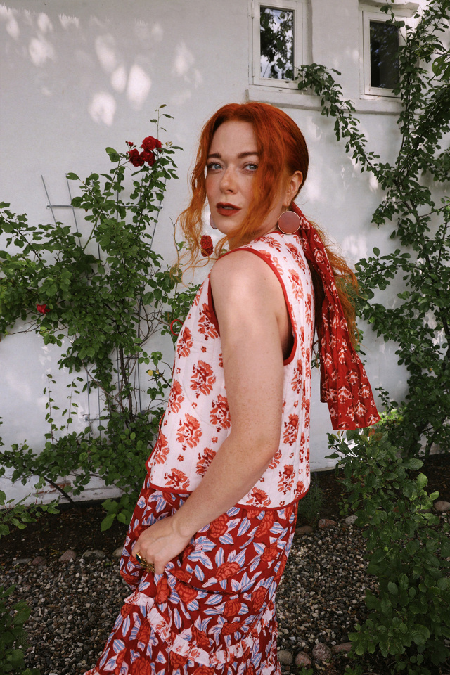 Wildflower Reversible Waistcoat