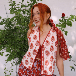 Wildflower Reversible Waistcoat