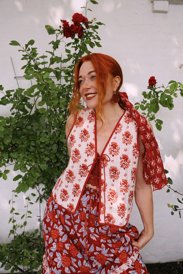 Wildflower Reversible Waistcoat